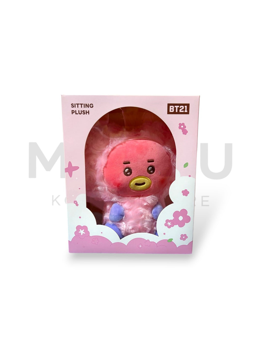 BT21 Sitting Plush Cherry Blossom