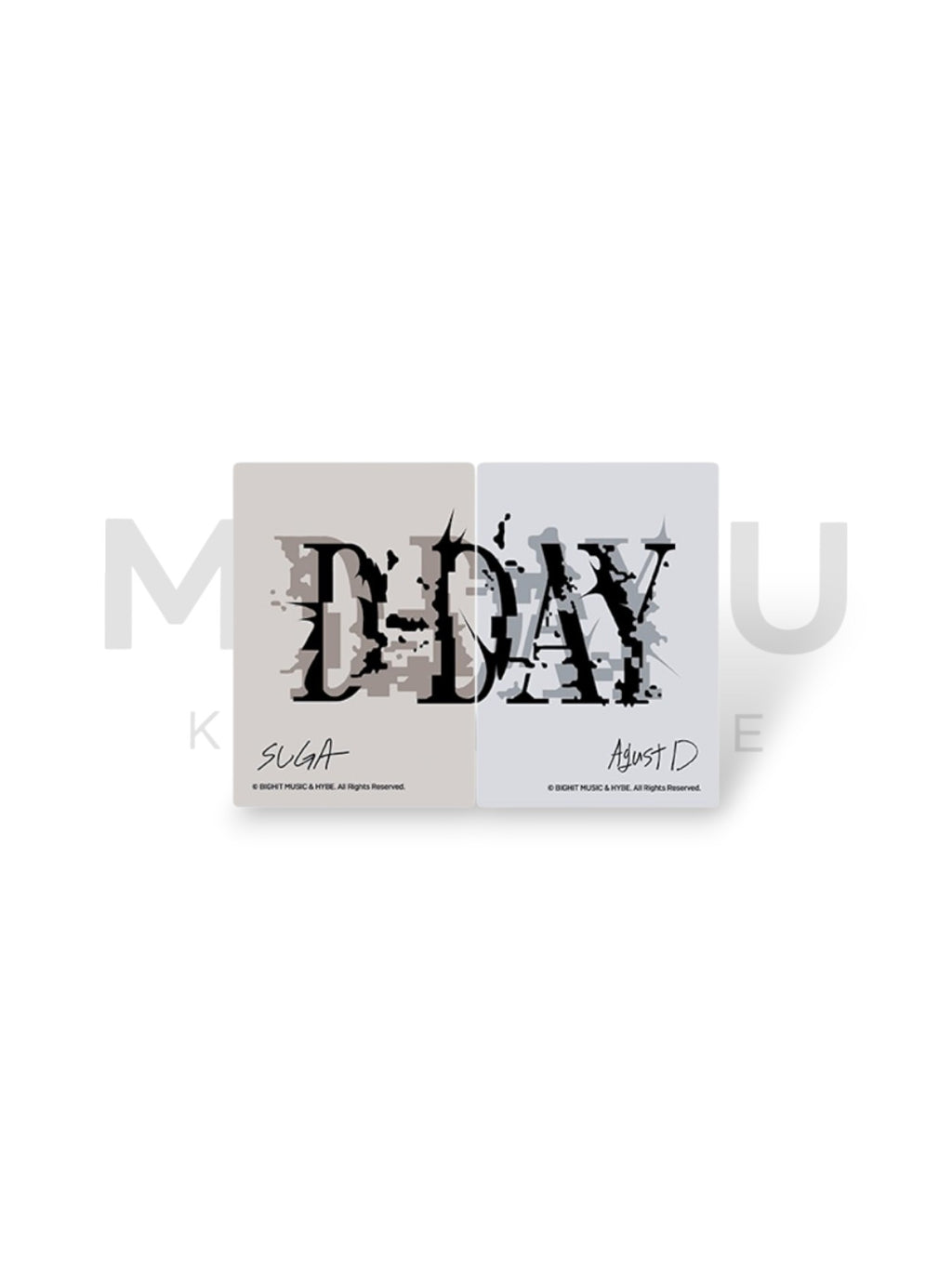 BTS Mini Photo Card (Agust D Ver.)