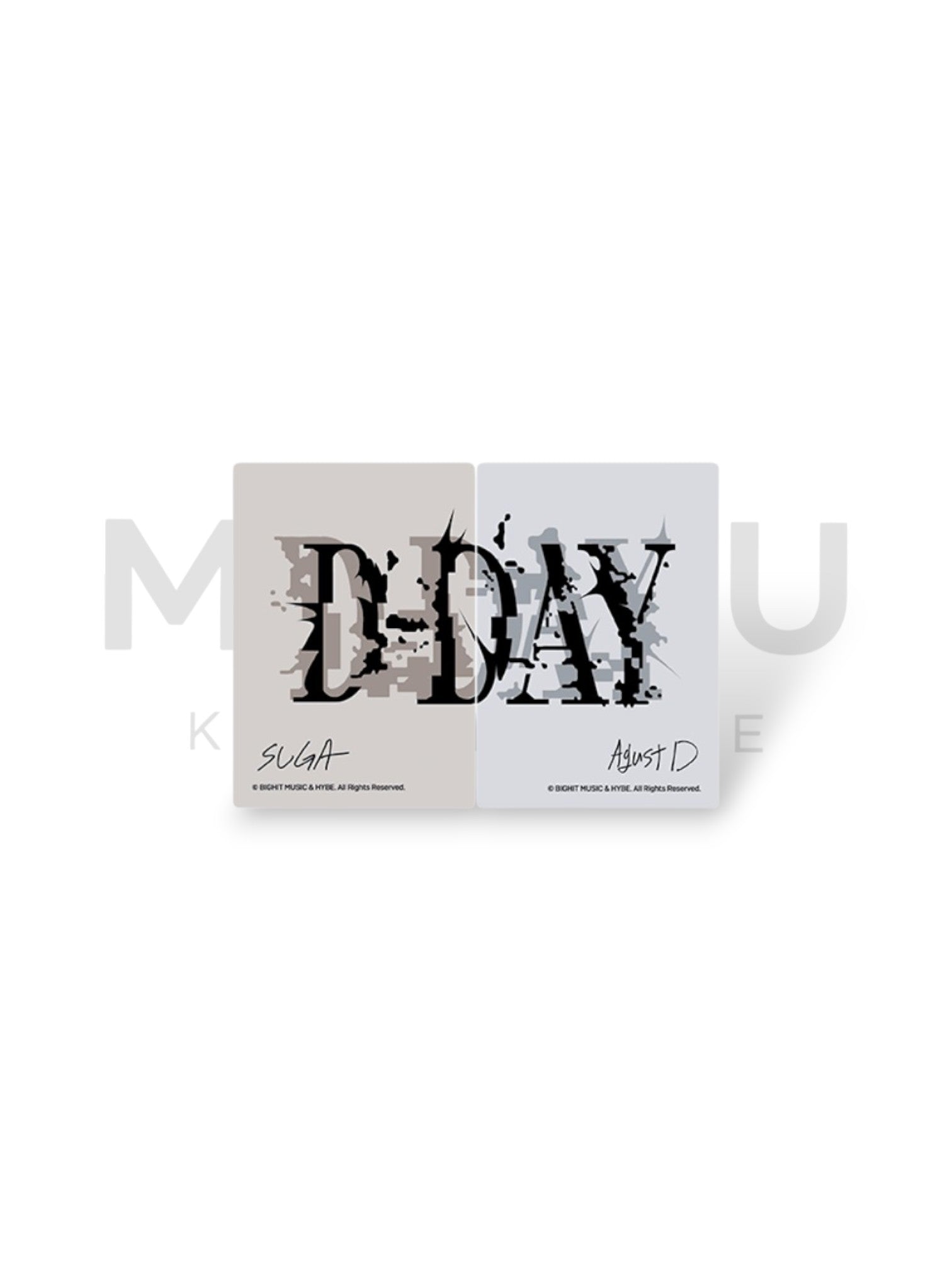 BTS Mini Photo Card (Agust D Ver.)