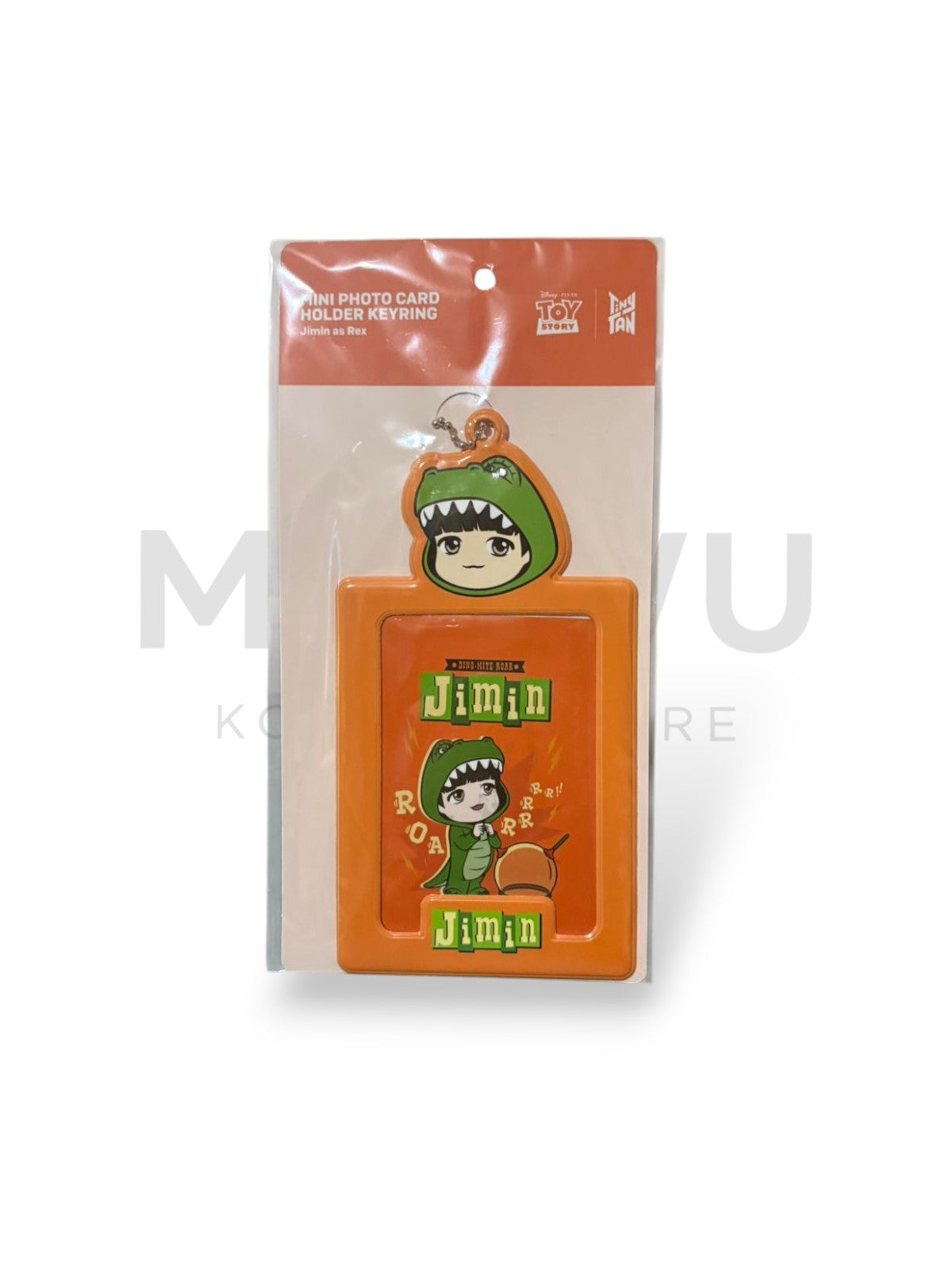 BTS TinyTAN Toy Story Mini Photo Card Holder Keyring