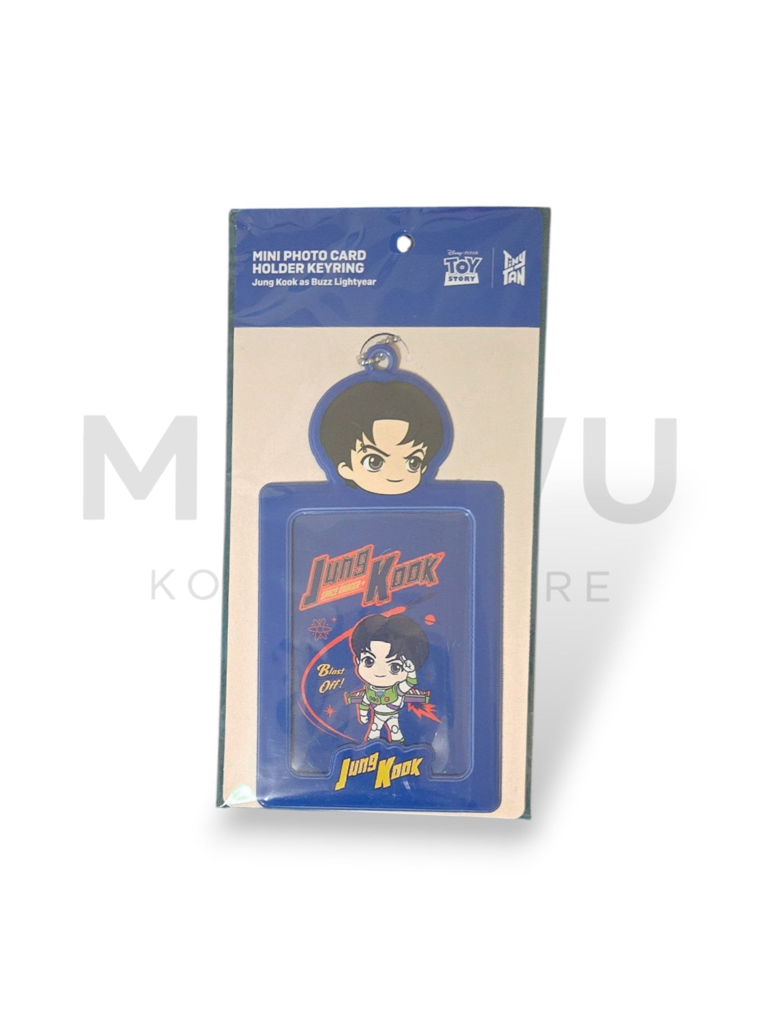 BTS TinyTAN Toy Story Mini Photo Card Holder Keyring