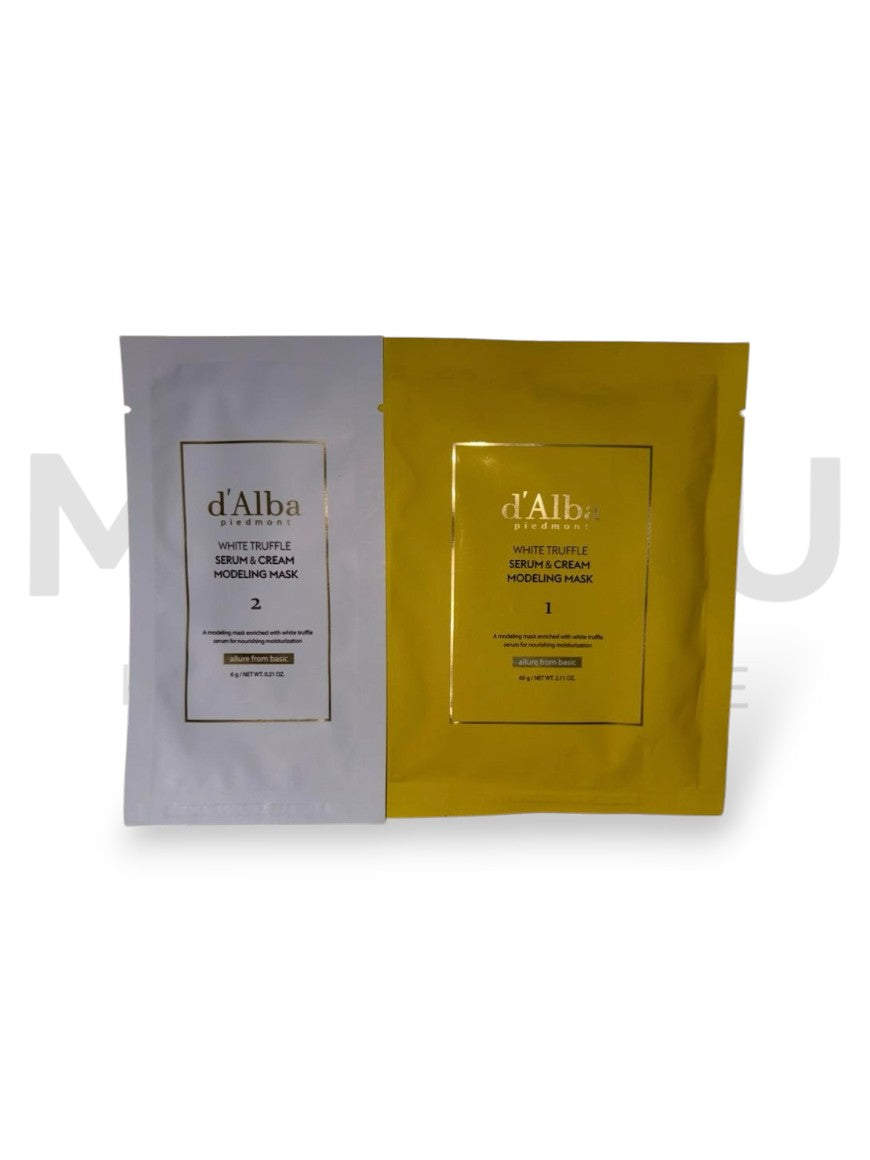 D'Alba White Truffle Serum & Cream Modeling Mask
