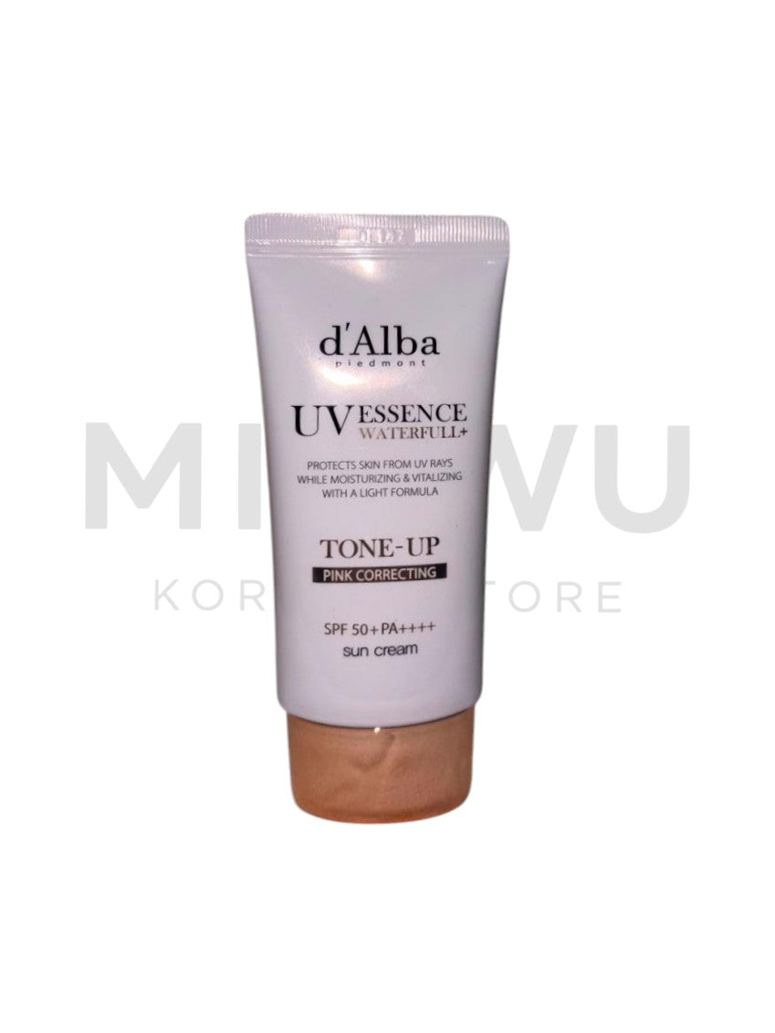 D'Alba Waterfull Pink Correcting Tone-Up Sunscreen