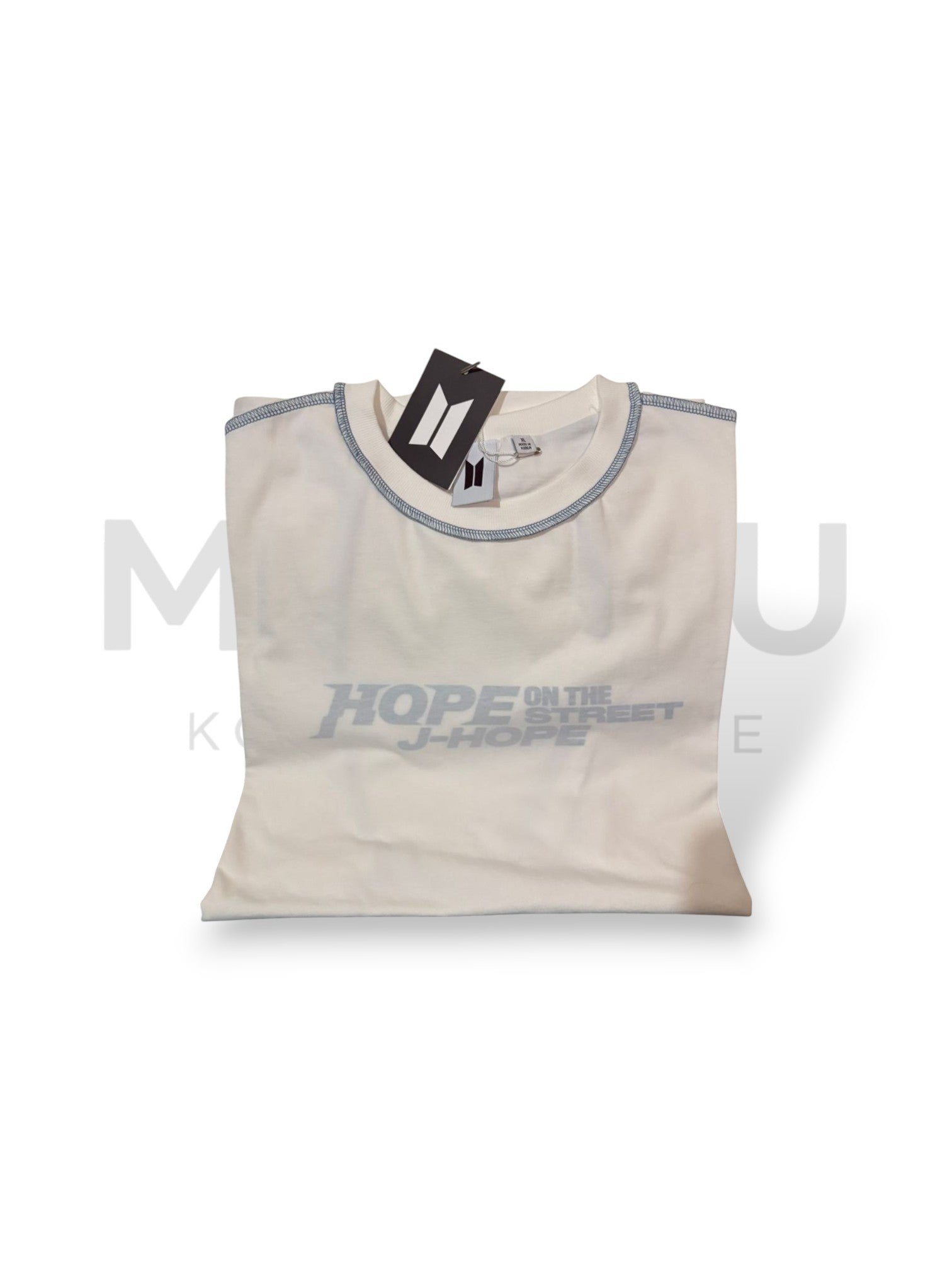 JHope "HOPE ON THE STREET Vol.1"  S/S T-Shirt (White)