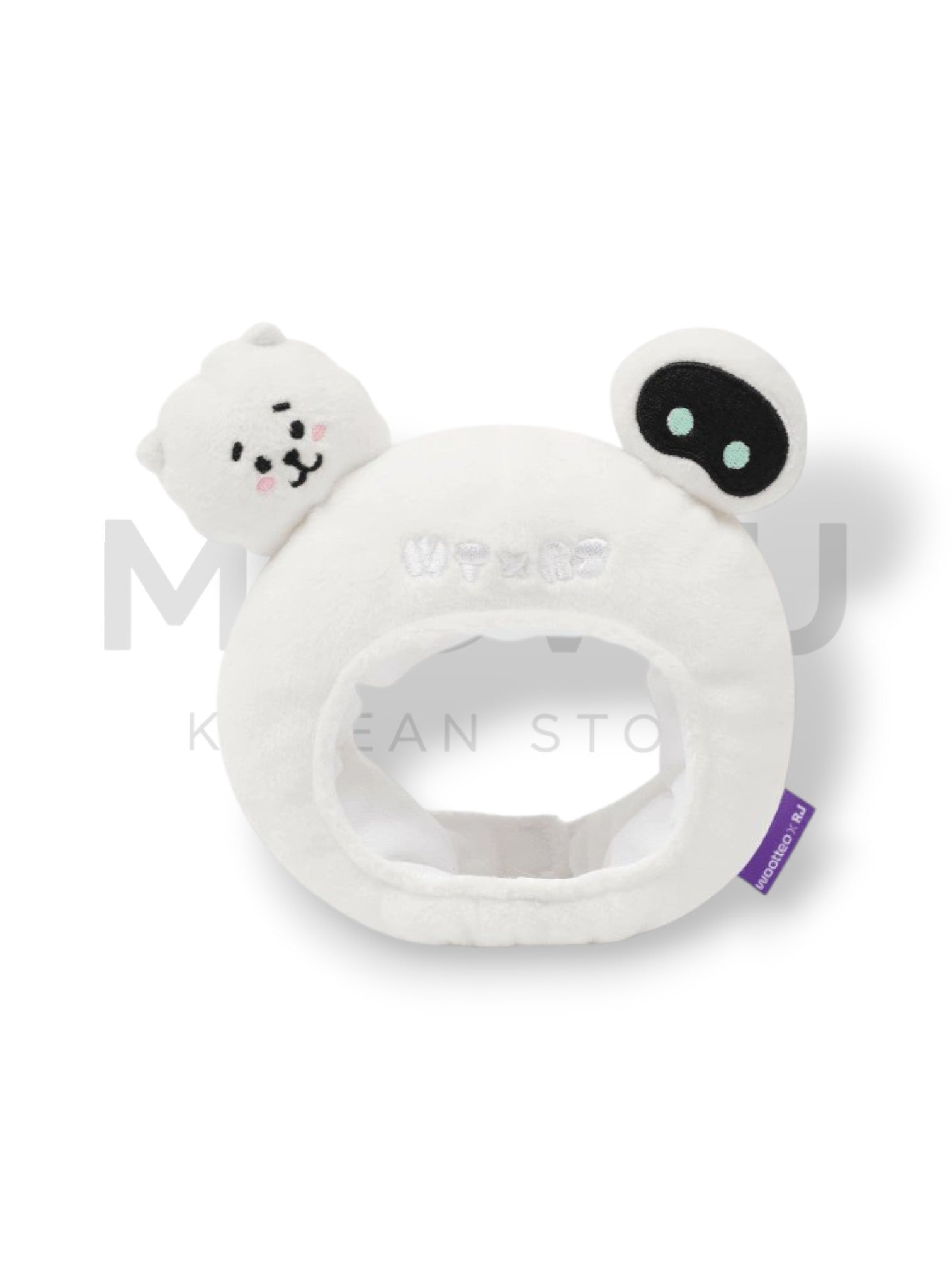 Jin Wootteo X RJ Official Light Stick Deco Cover (White)