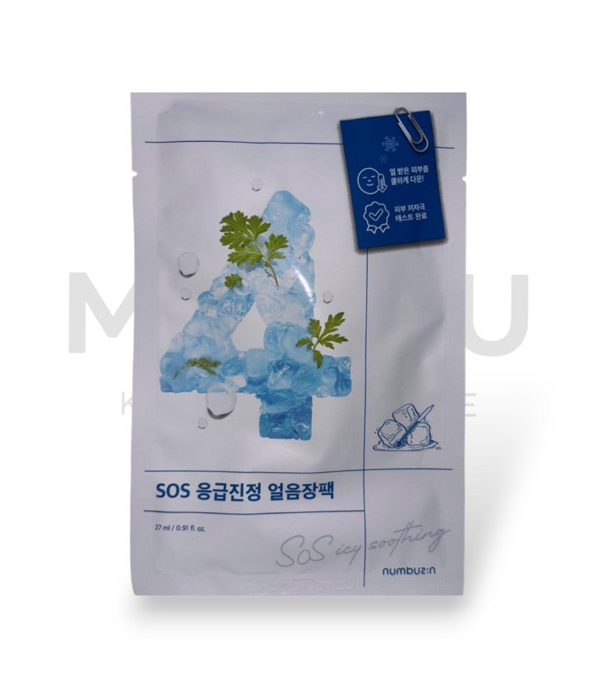 NUMBUZIN No.4 SOS Icy Soothing Sheet Mask